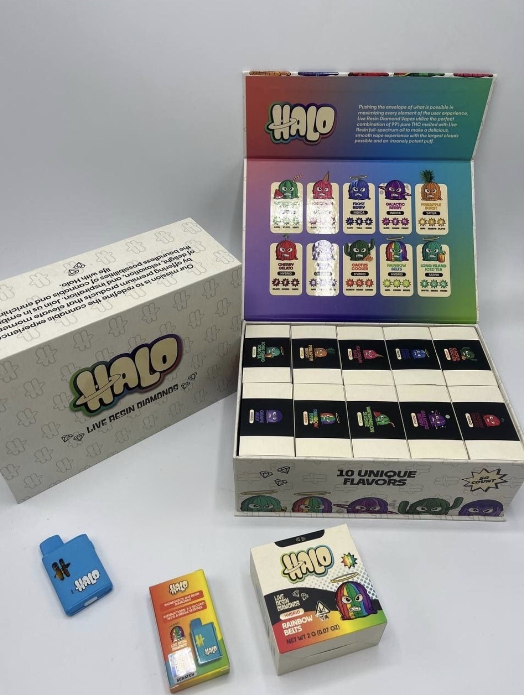Buy Halo Vape Disposable 2G - THC Disposable Vapes