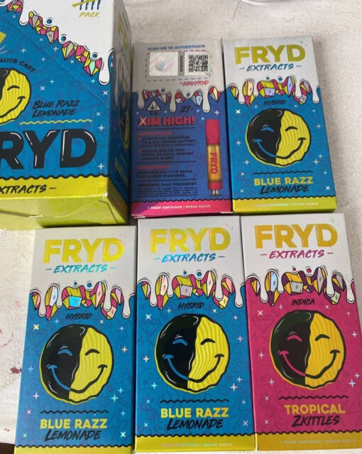 Fryd cart flavors