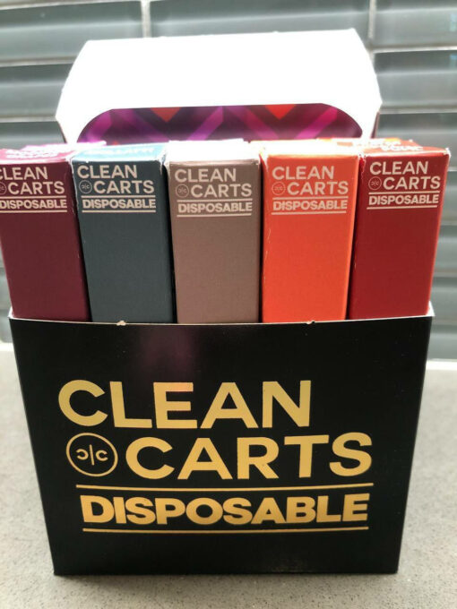 clean carts disposable 2g