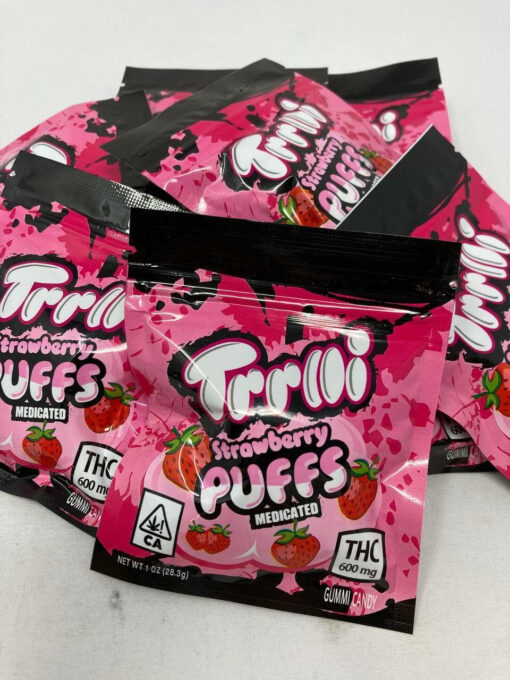 Strawberry puff trolli