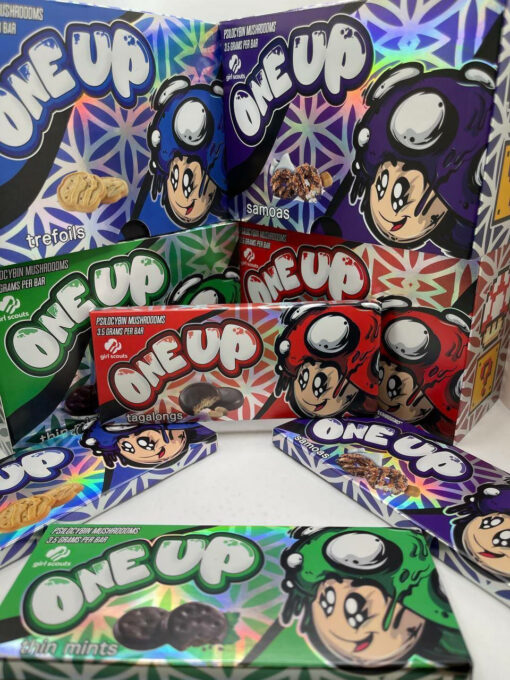 one up chocolate bar