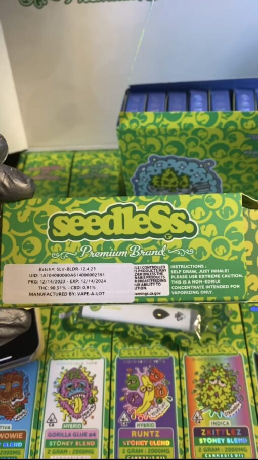 seedless disposable 2g