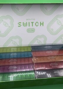 boutiq switch glow disposable