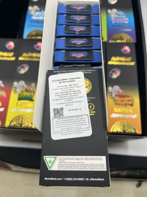 muha meds disposable 2 gram summer edition