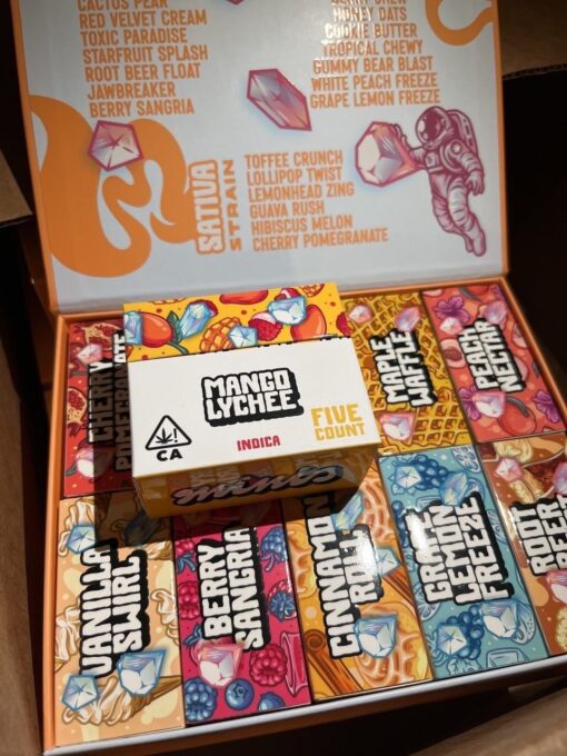 favorites minis disposable orange box