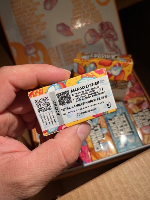 2g favorites minis orange box