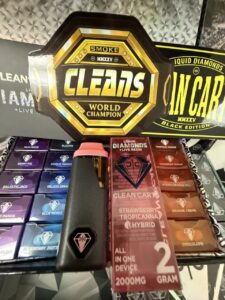 black clean carts 2g