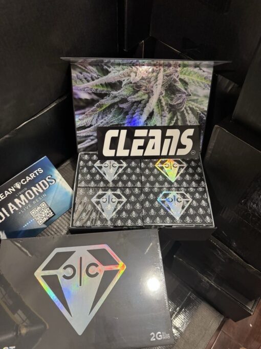 clean carts 2g disposable black edition